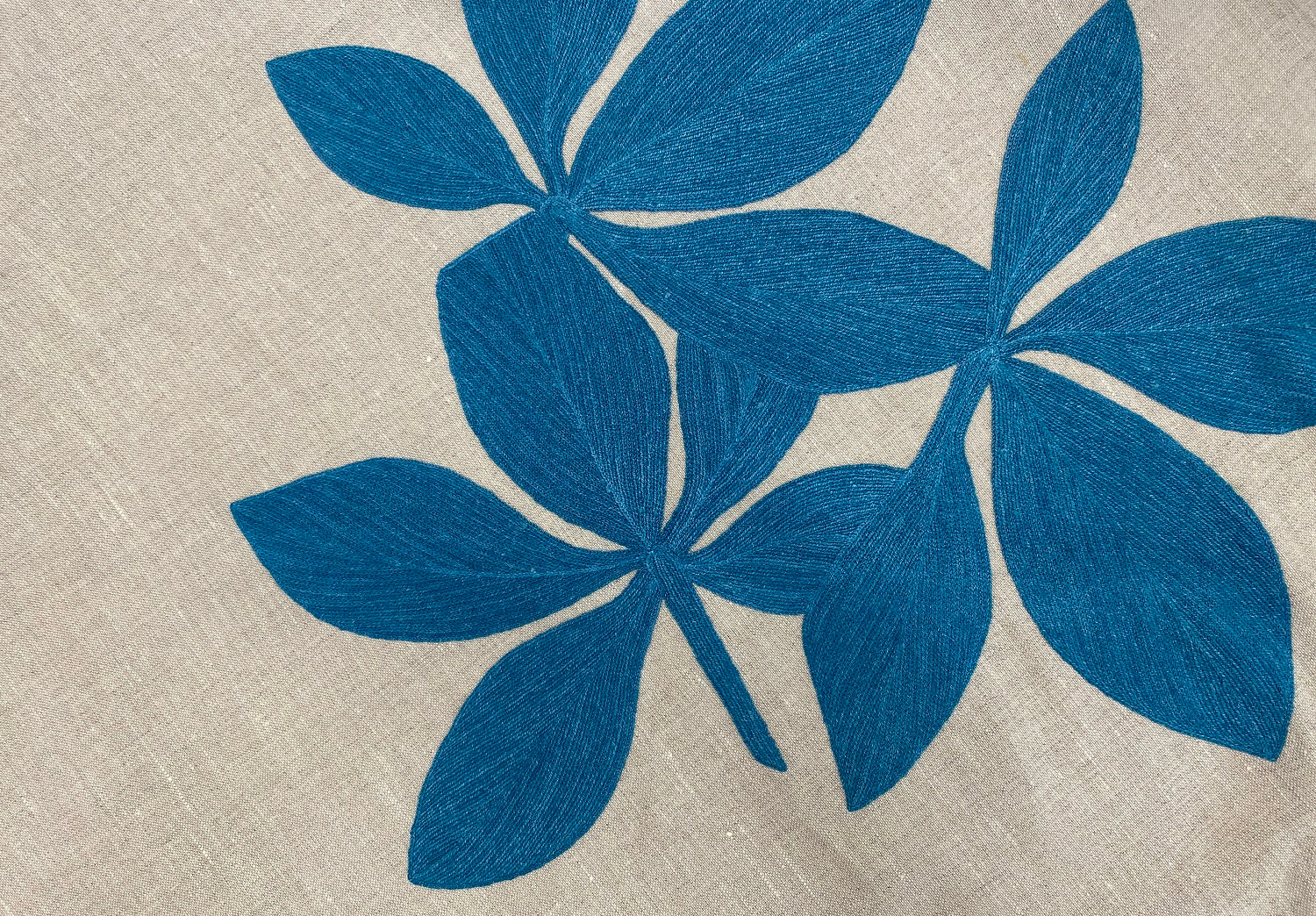 Hand-Embroidered Panels