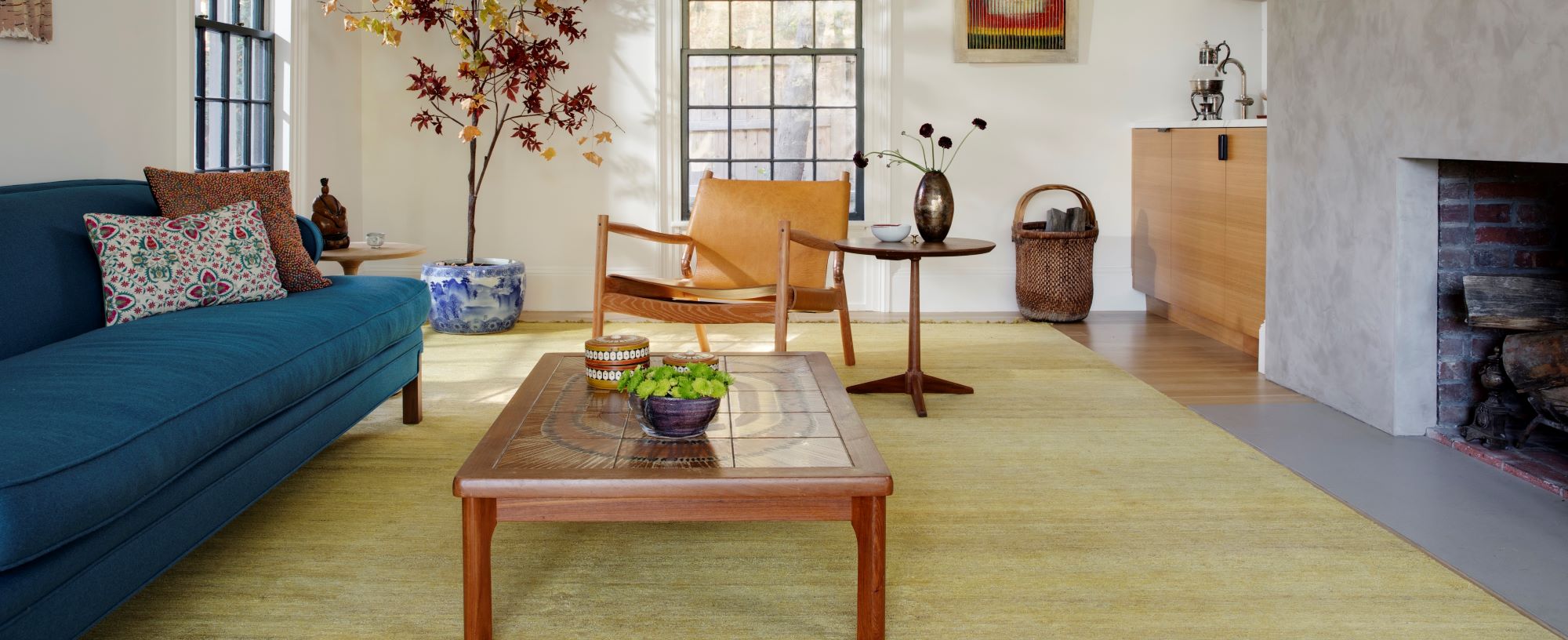 Hand-knotted Solid Rugs